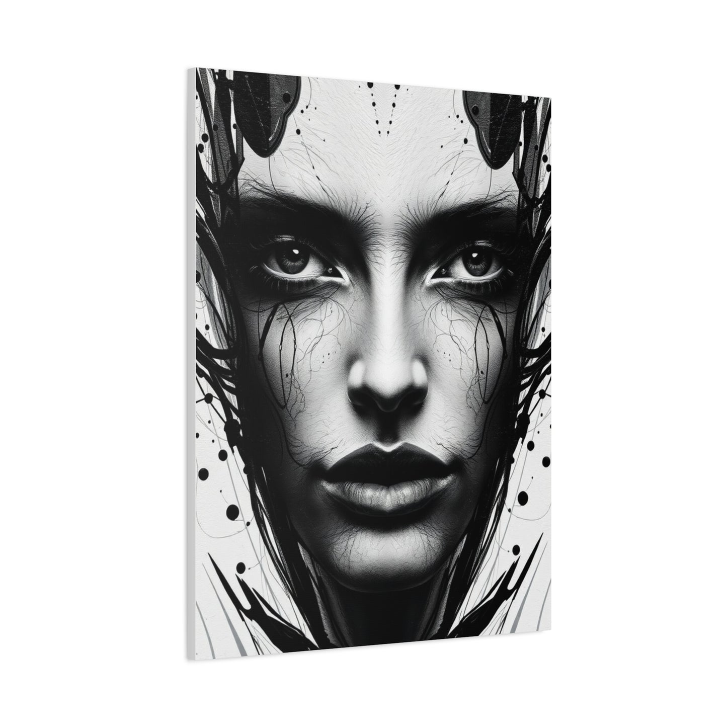 Black and White Abstract Art Supreme Gallery Wall Art & Canvas Print