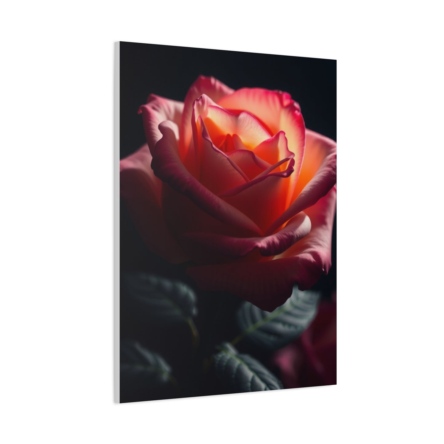 Vision Rose Flower Art Art Wall Art & Canvas Print