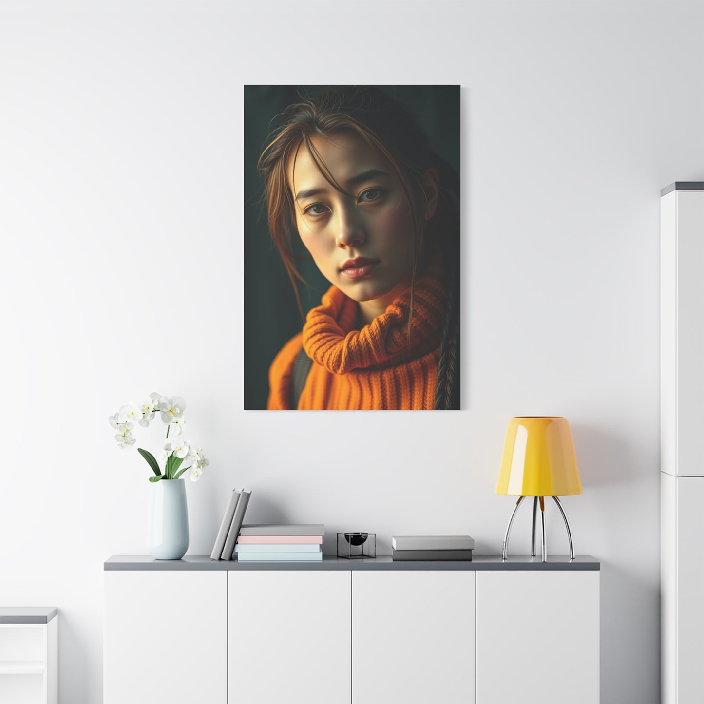 Amber Reverie Canvas Wall Art & Canvas Print