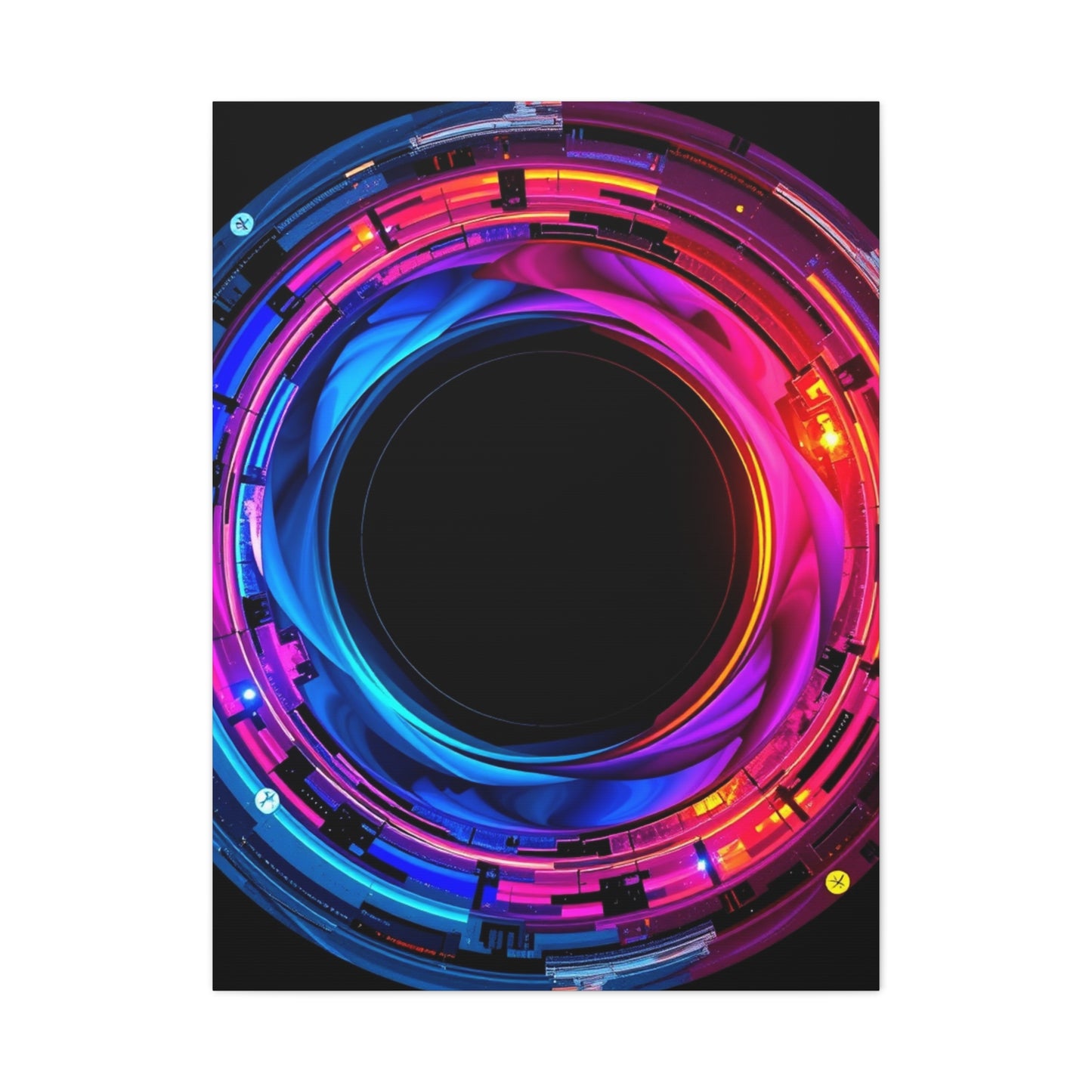 Serene Halo Enchantment wall art & canvas print