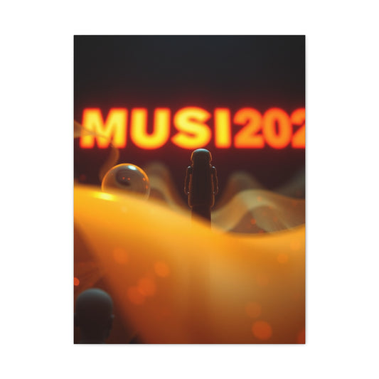 Melodic Harmony Canvas Wall Art & Canvas Print