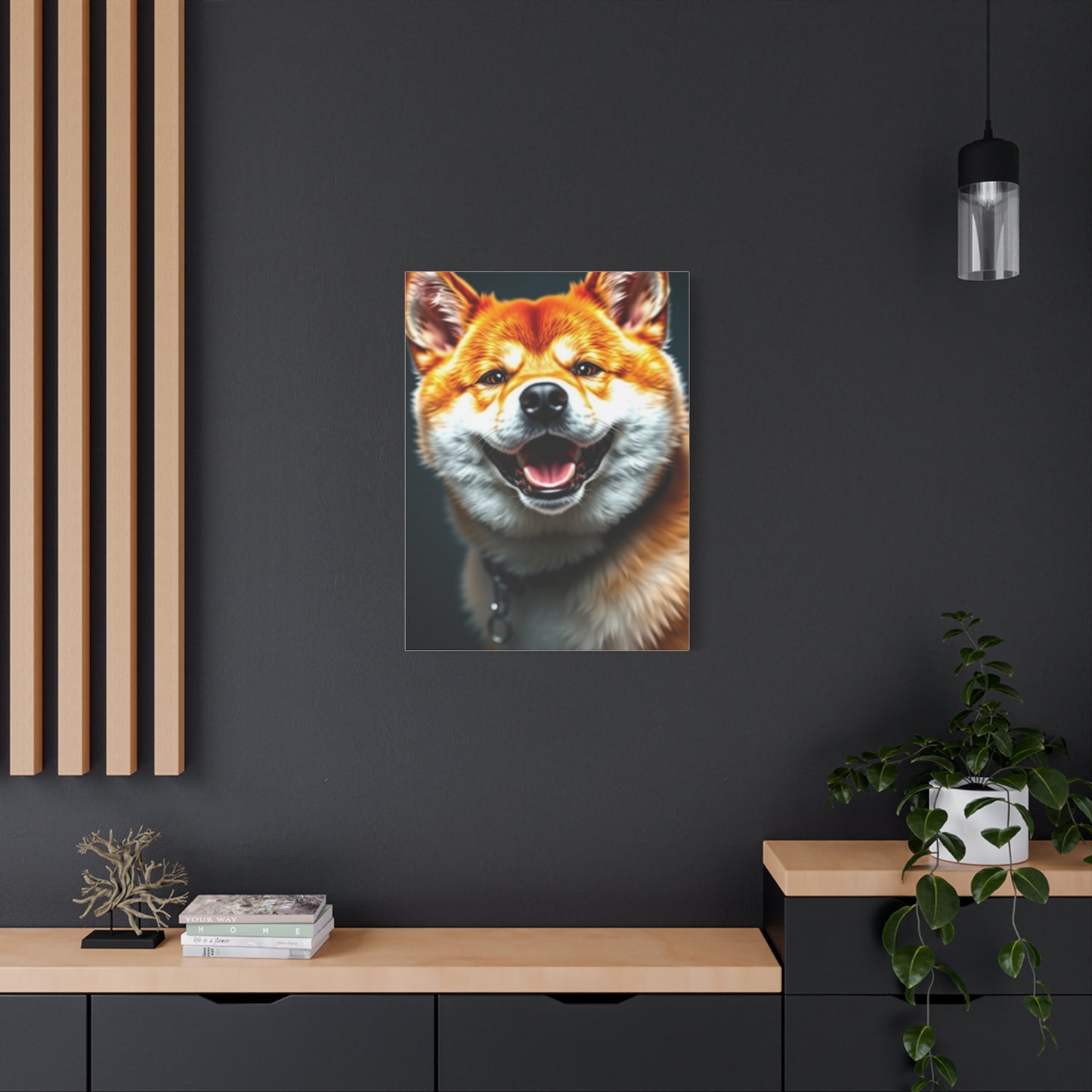 Elite Shiba Inu Dog Art Vision Wall Art & Canvas Print