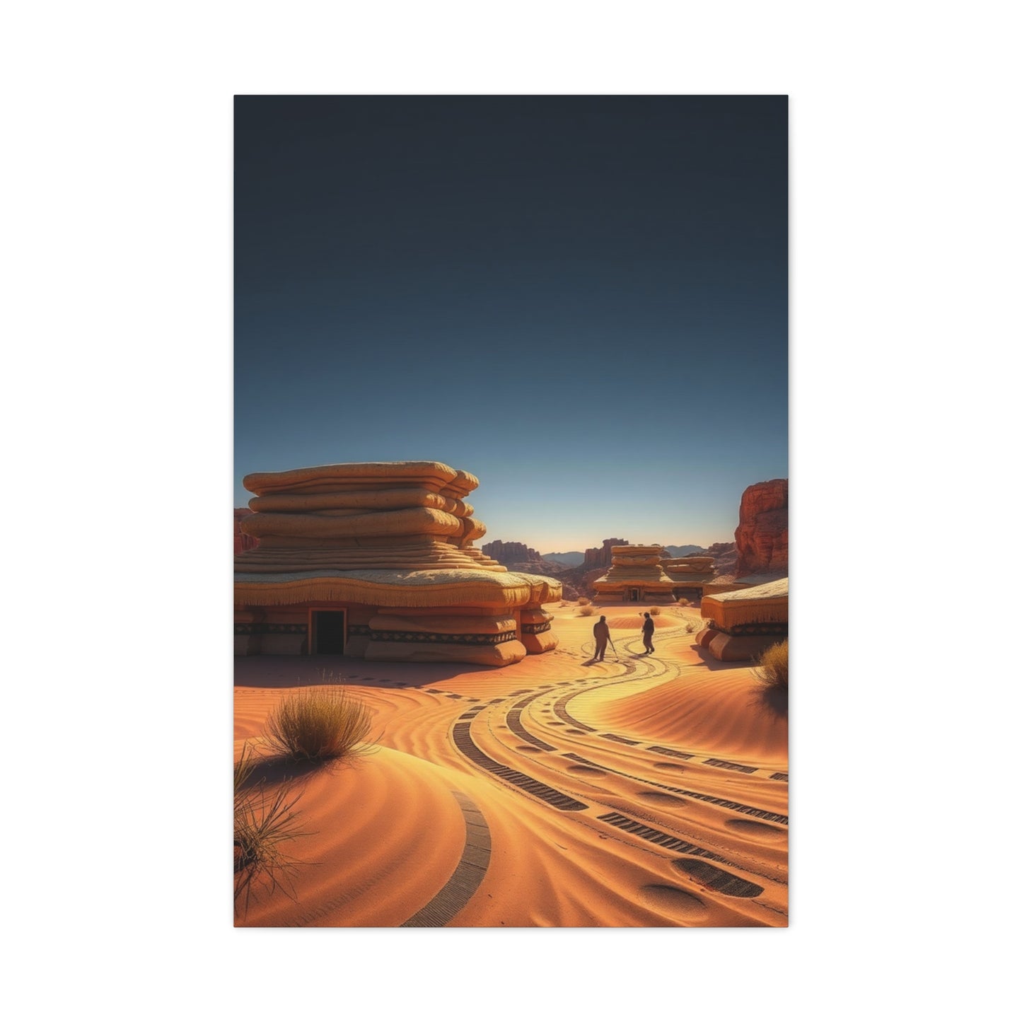 Vast Expanse Portrait Wall Art & Canvas Print