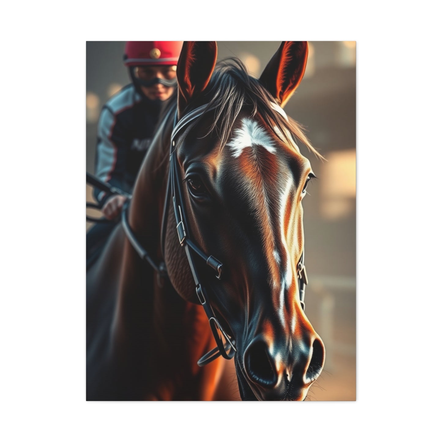 Horse Racing Art Luxury Canvas Wall Art & Canvas Print