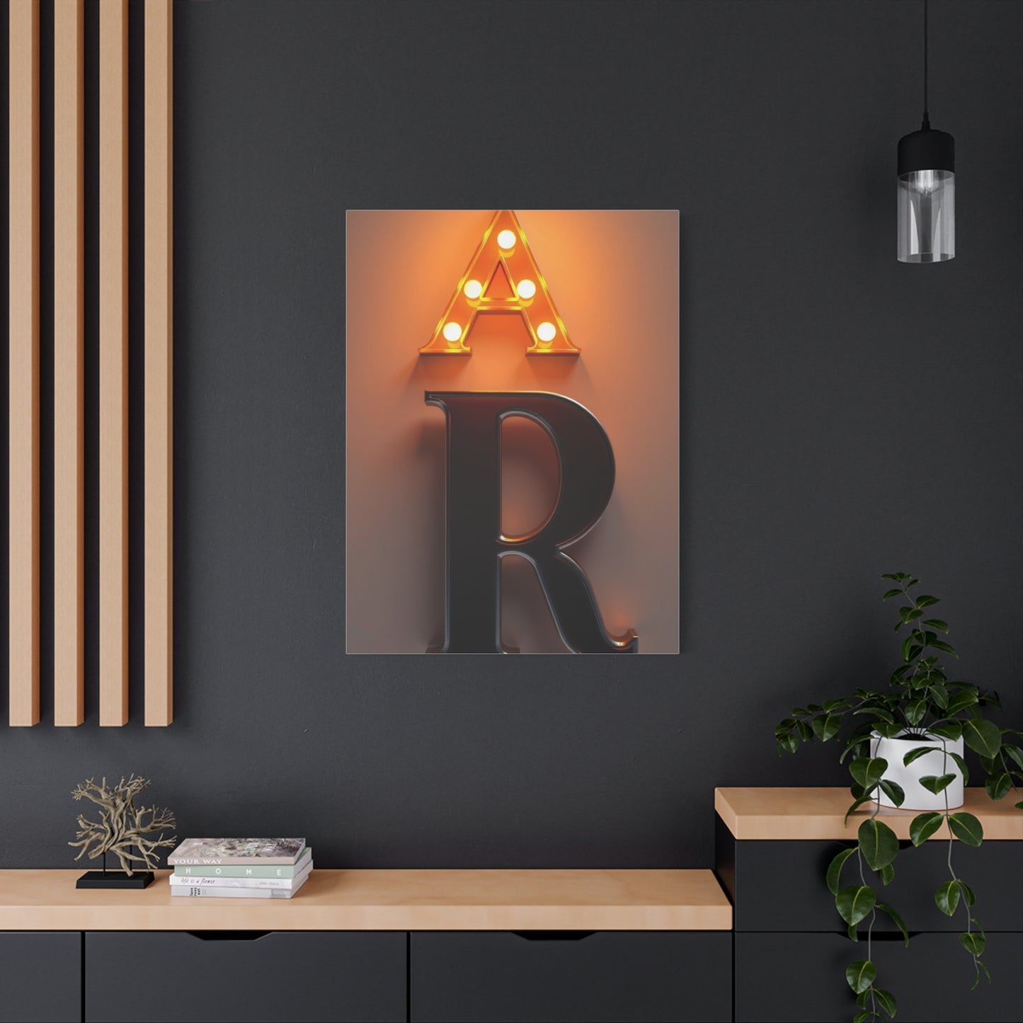 Alphabet & Letter Art Supreme Canvas Gallery Wall Art & Canvas Print