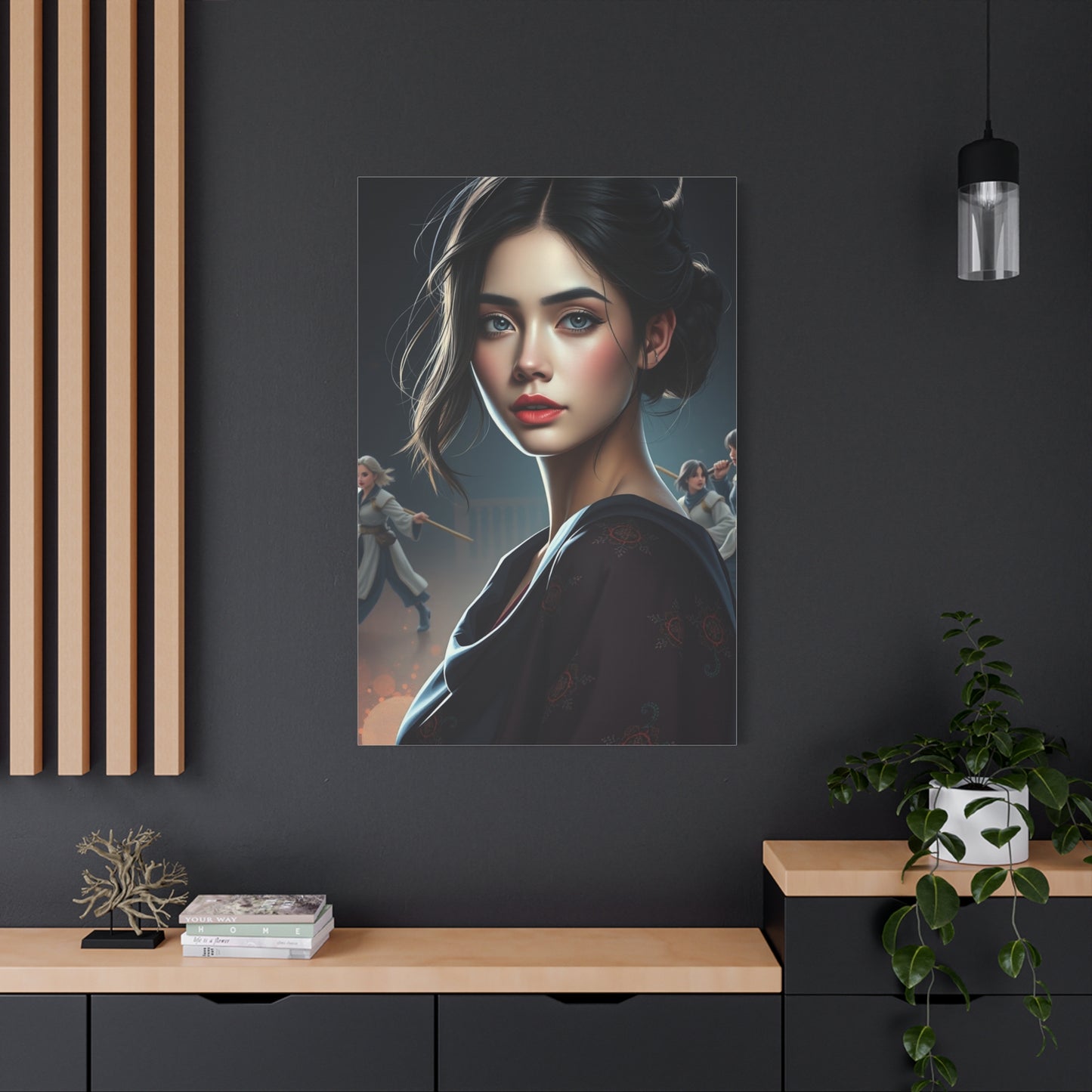 Seraphic Beauty Canvas Wall Art & Canvas Print