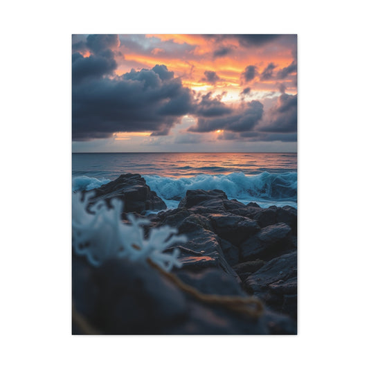 Seaside Tranquility Canvas Wall Art & Canvas Print