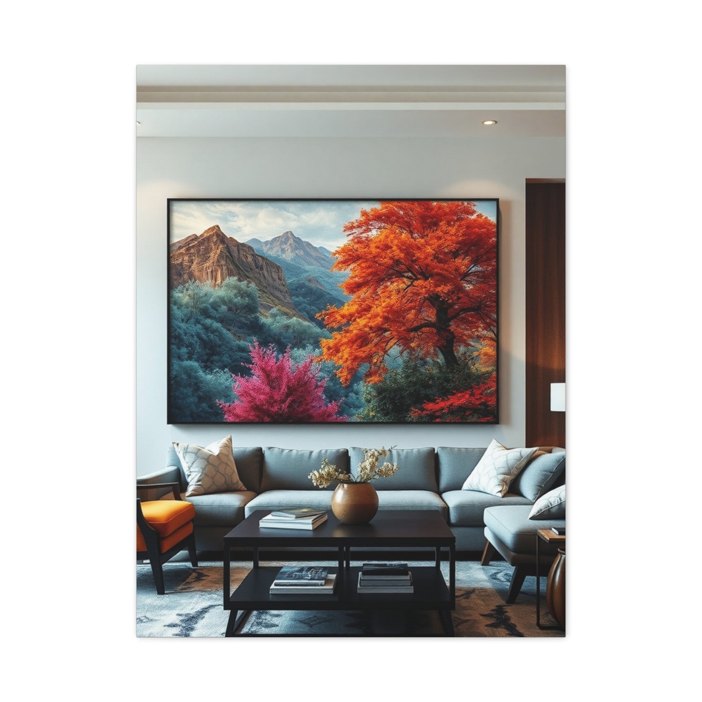 Majestic Sitting Room Tableau Wall Art & Canvas Print