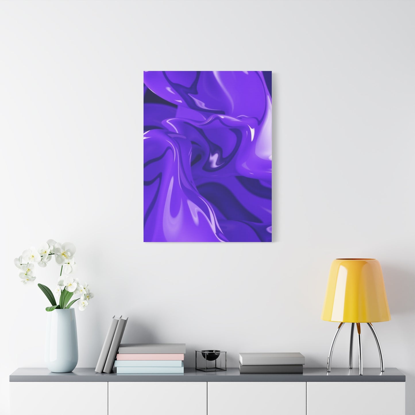 Lavender Abstraction Tableau wall art & canvas print