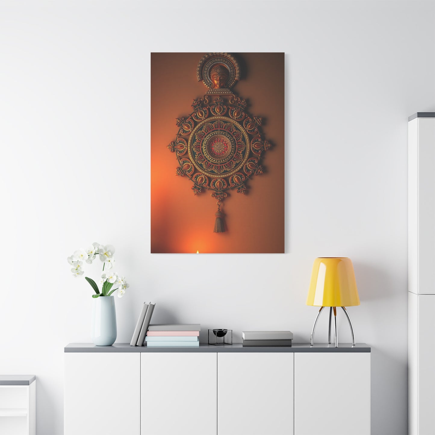 Masterpiece Indian Decor Art Vision Wall Art & Canvas Print