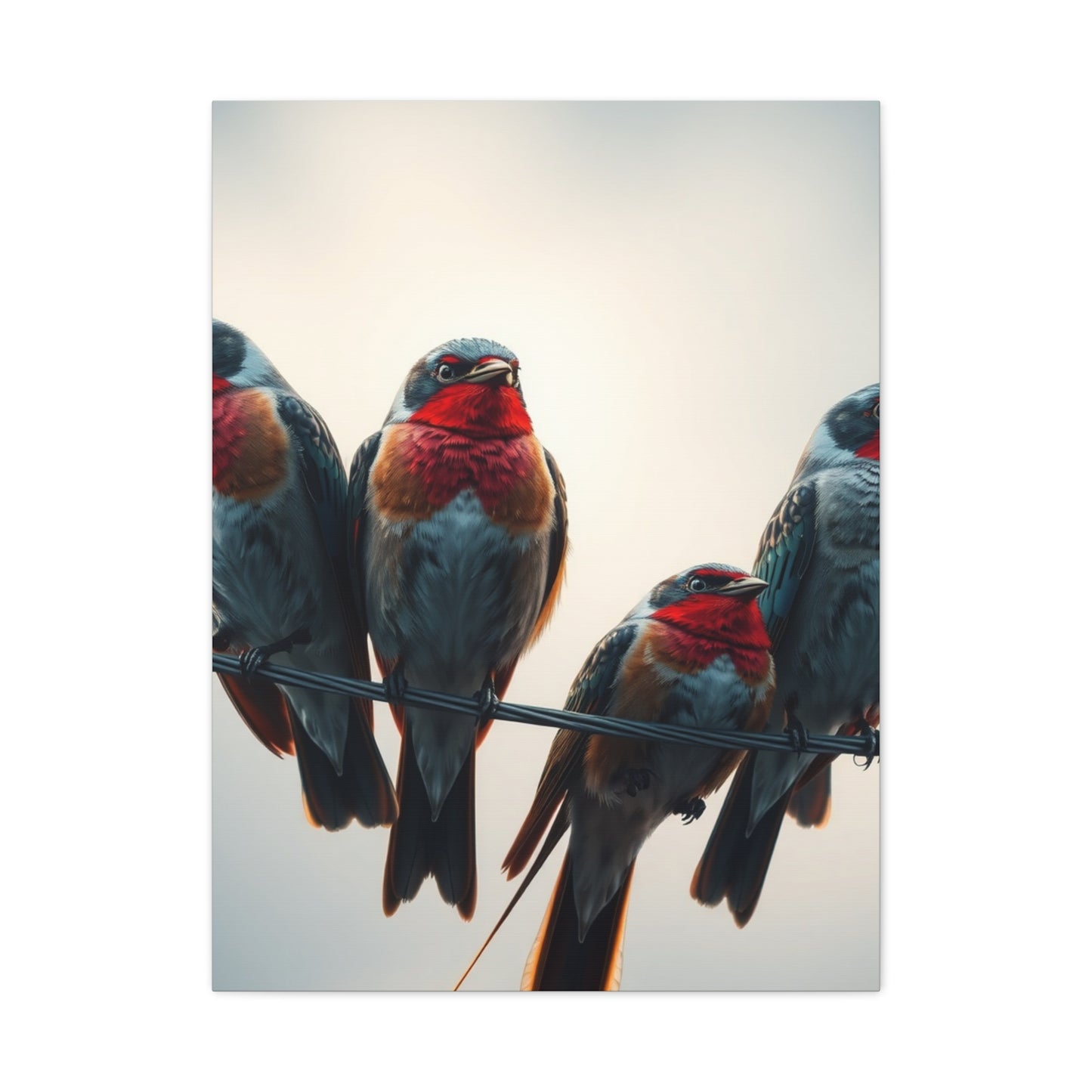 Supreme Birds On a Wire Art Collection Wall Art & Canvas Print