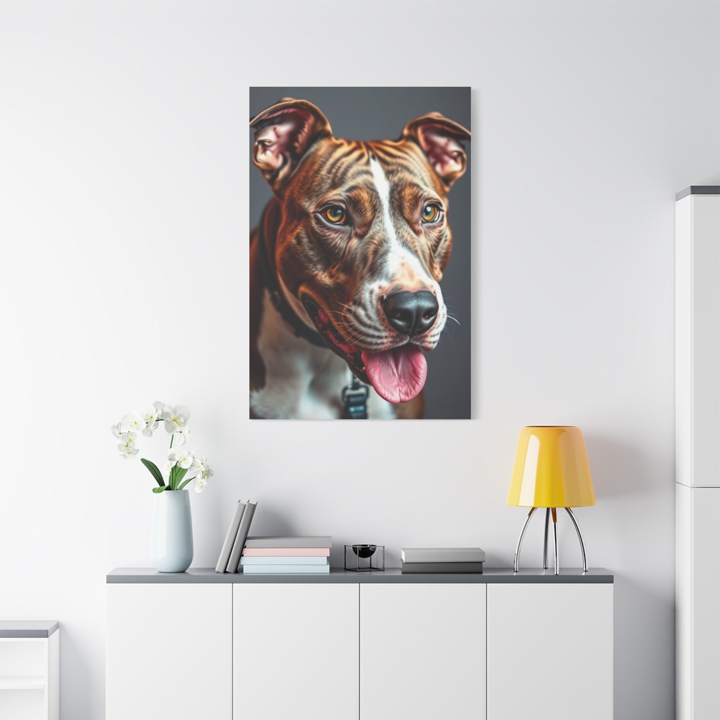 Supreme Pit Bull Art Collection Wall Art & Canvas Print