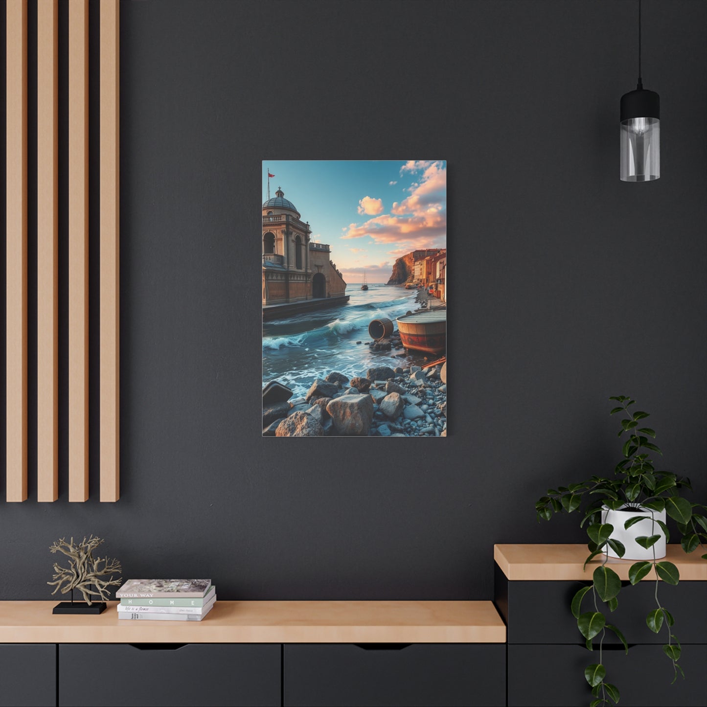 Oceanic Elegance Canvas Wall Art & Canvas Print