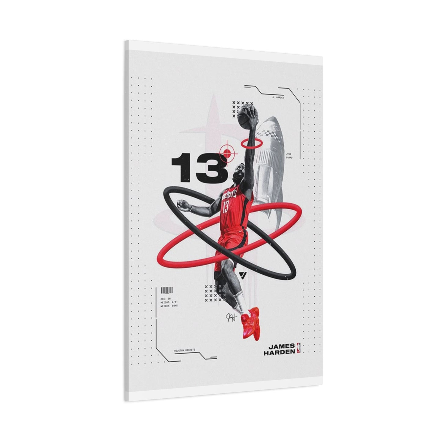 James Harden Poster Wall Art & Canvas Prints