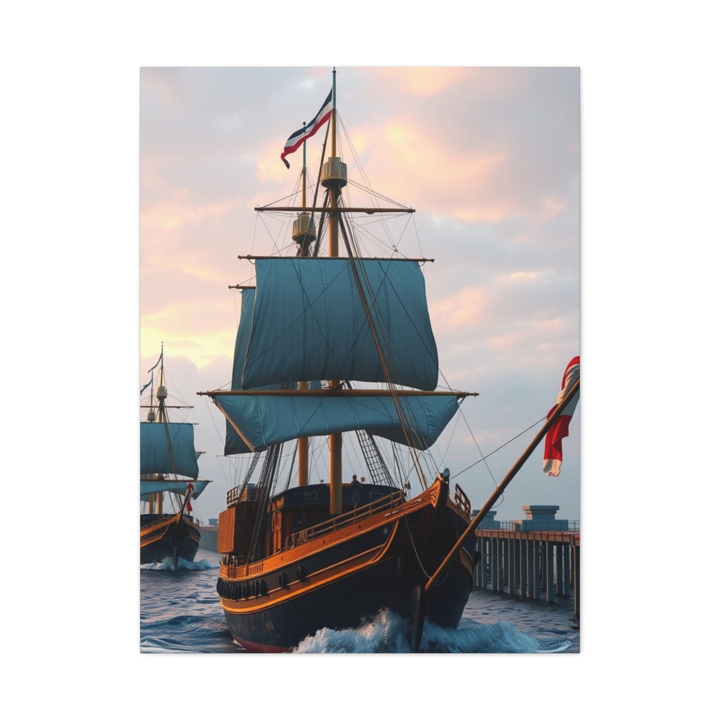 Supreme Ship Art Collection Wall Art & Canvas Print