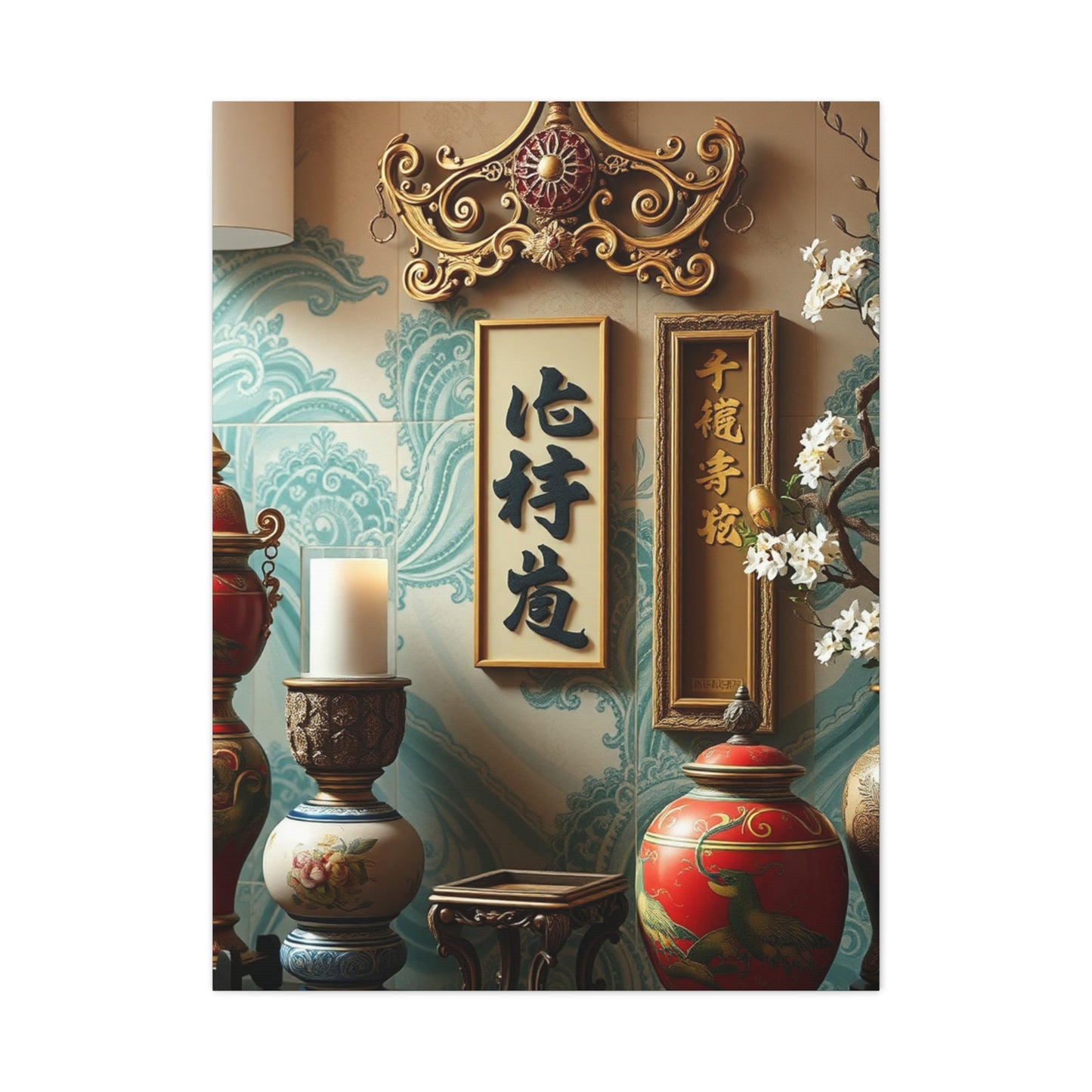 Vision Chinese Decor Art Art Wall Art & Canvas Print