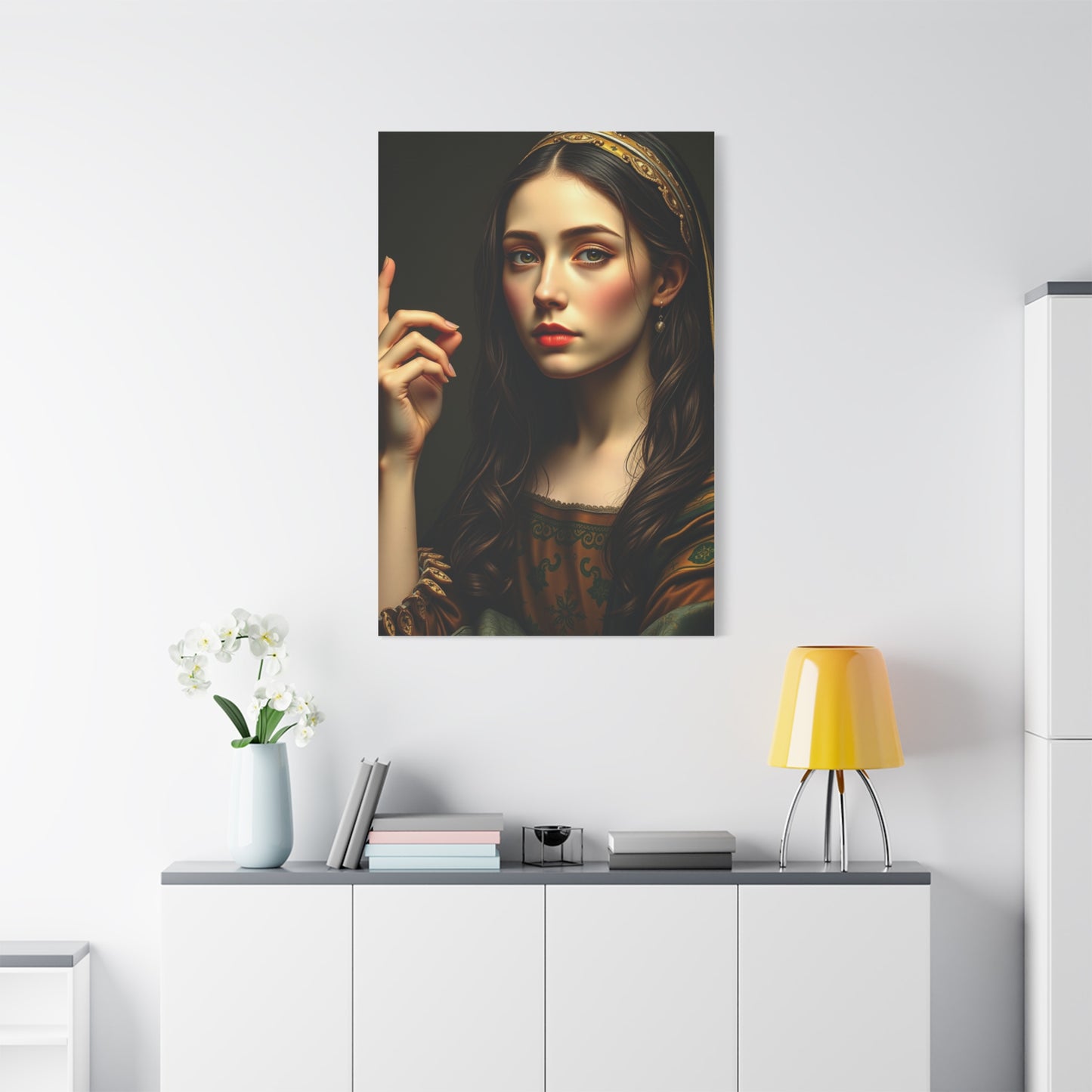 Divine Profile Artisan Wall Art & Canvas Print