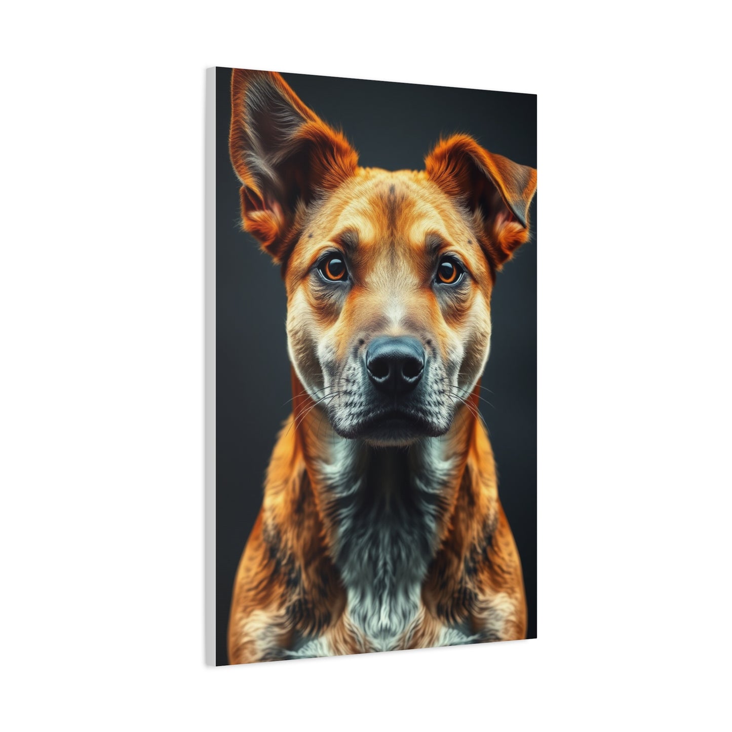 Canine Elegance Portraiture Wall Art & Canvas Print