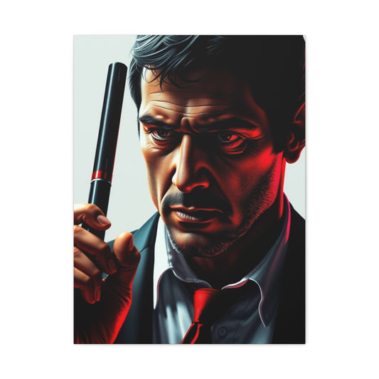 Vision Scarface Art Art Wall Art & Canvas Print