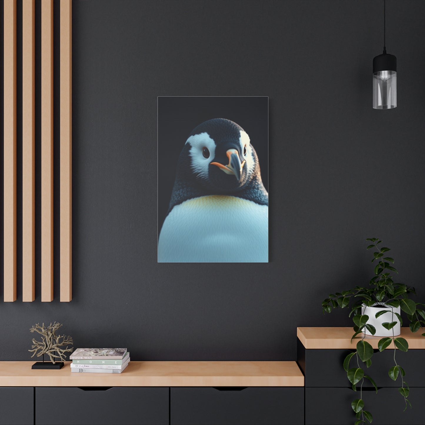 Vision Penguin Art Art Wall Art & Canvas Print