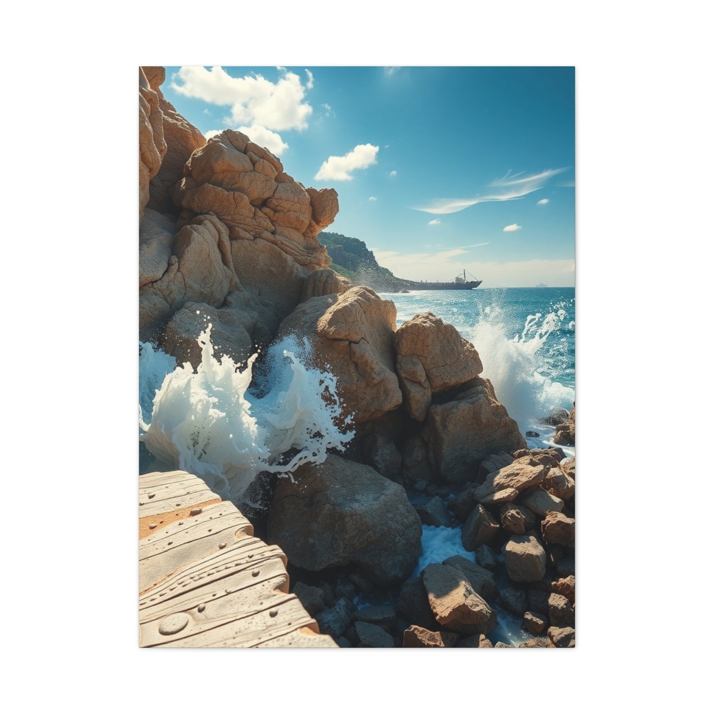 Maritime Elegance Canvas Wall Art & Canvas Print