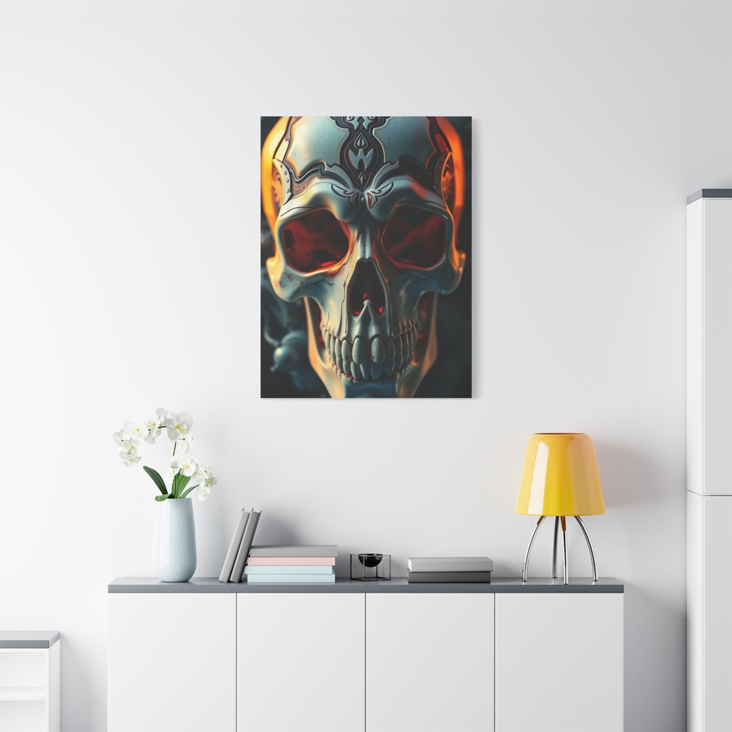 Vision Skulls Art Art Wall Art & Canvas Print