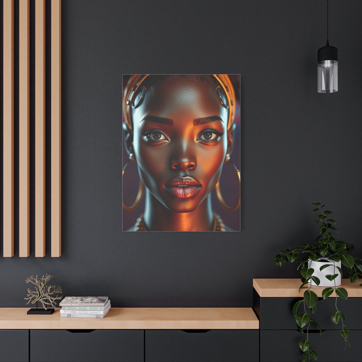 Afrofuturism Art Luxury Canvas Wall Art & Canvas Print