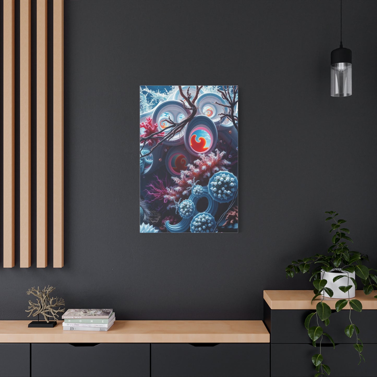 Luminous Lagoon Tableau Wall Art & Canvas Print