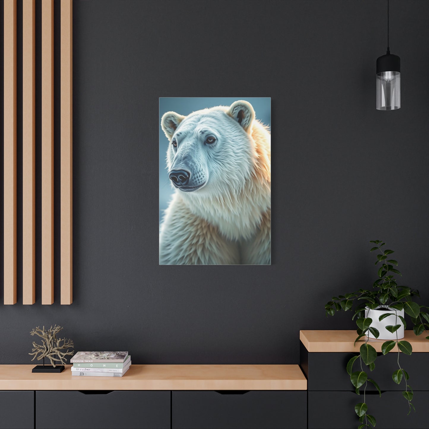 Vision Polar Bear Art Art Wall Art & Canvas Print