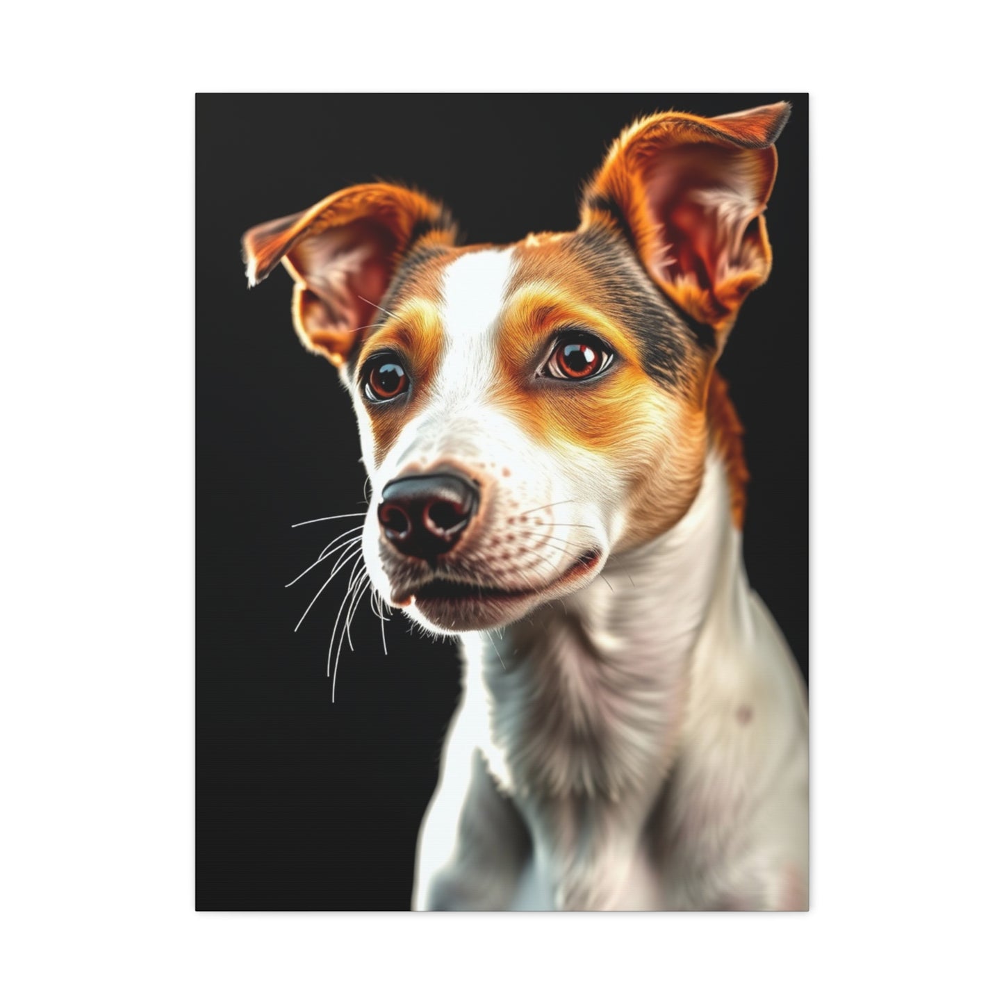 Jack Russell Terrier Art Refined Canvas Wall Art & Canvas Print