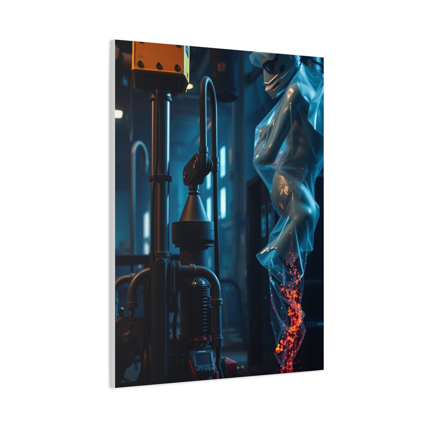 Masterpiece Industrial Art Vision Wall Art & Canvas Print