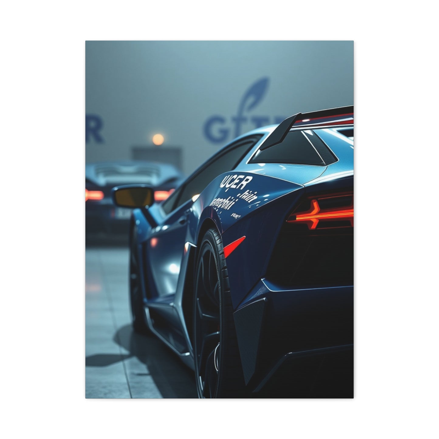 Lamborghini Art Supreme Gallery Wall Art & Canvas Print
