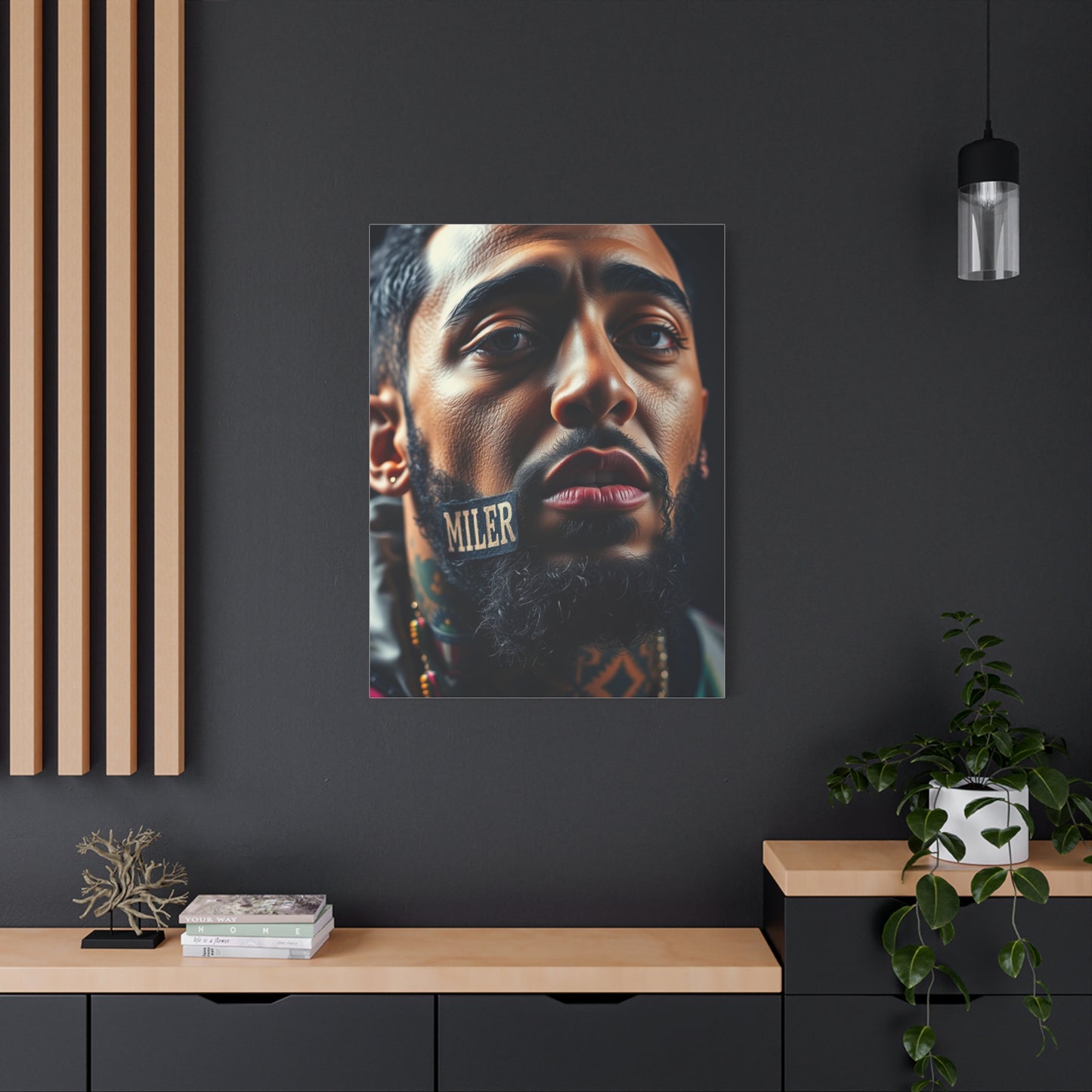 Divine Rhythm Impression Wall Art & Canvas Print