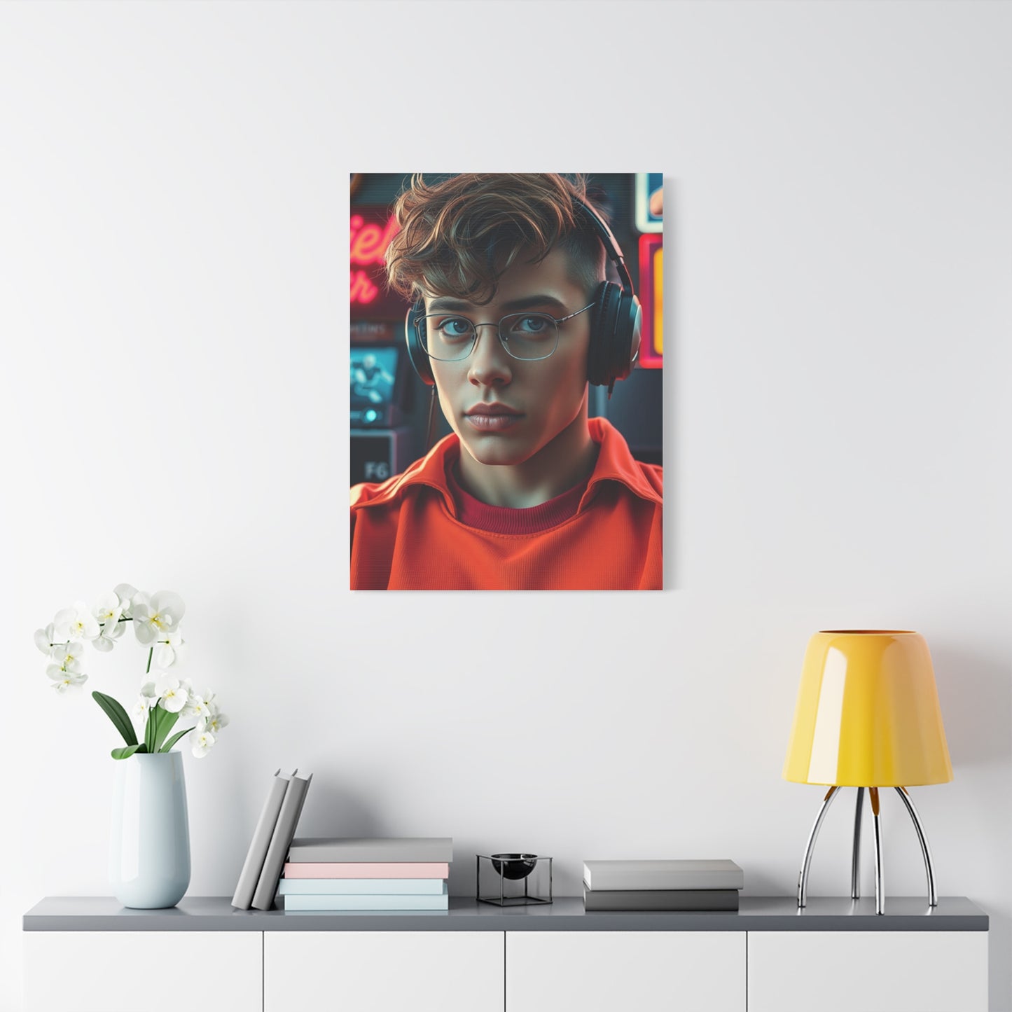 Vision 80’s Nostalgia Art Art Wall Art & Canvas Print