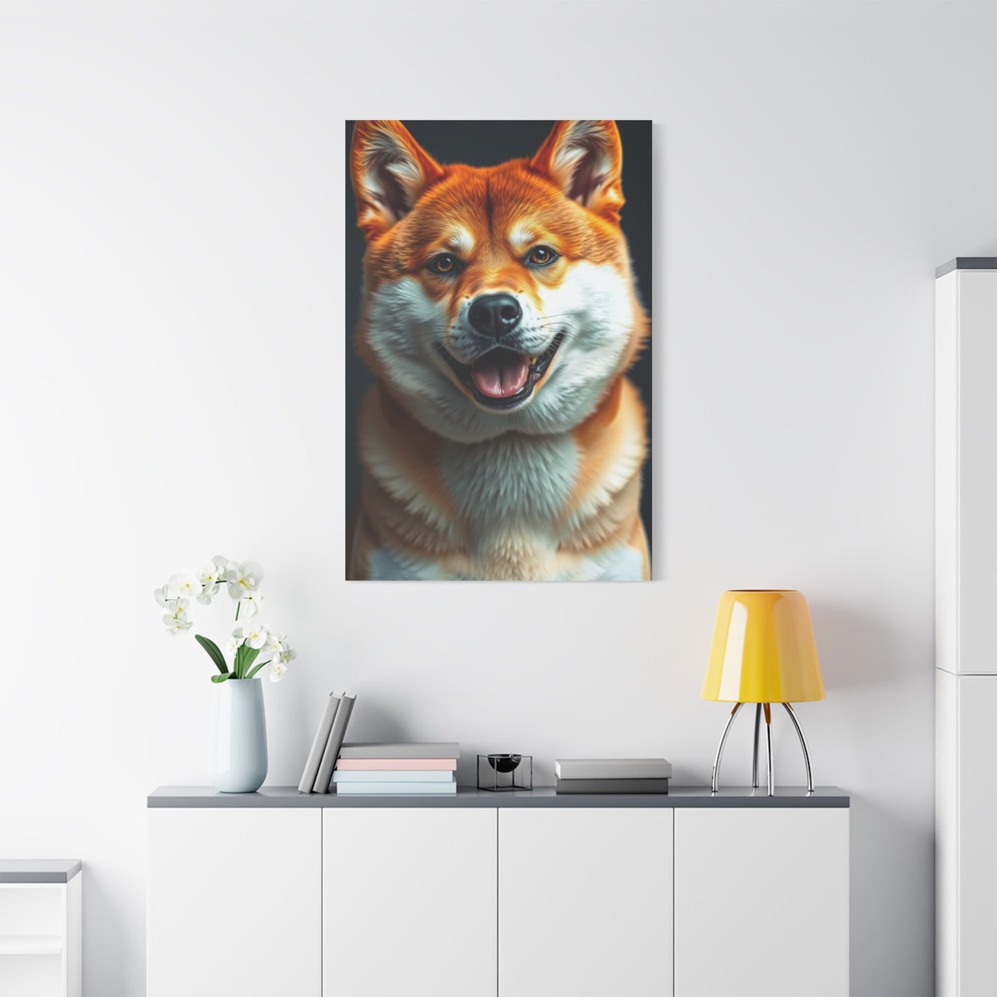 Collection Shiba Inu Dog Art Art Wall Art & Canvas Print