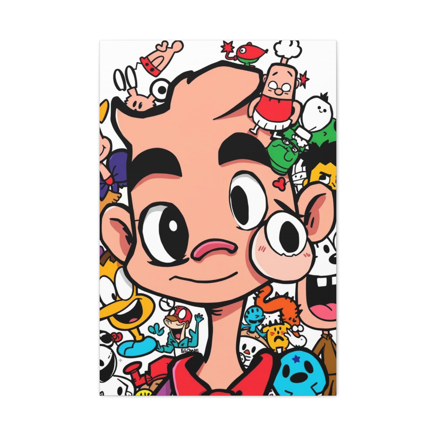 Sumptuous Doodle Tableau Wall Art & Canvas Print