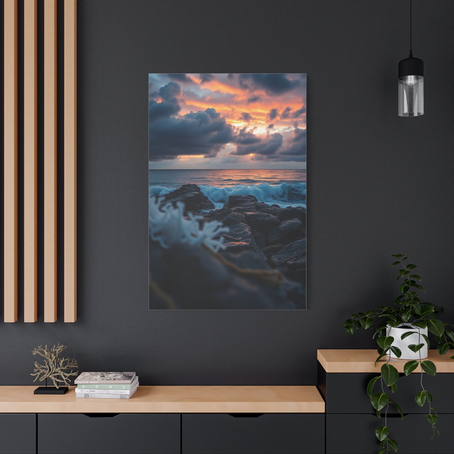 Seaside Tranquility Canvas Wall Art & Canvas Print