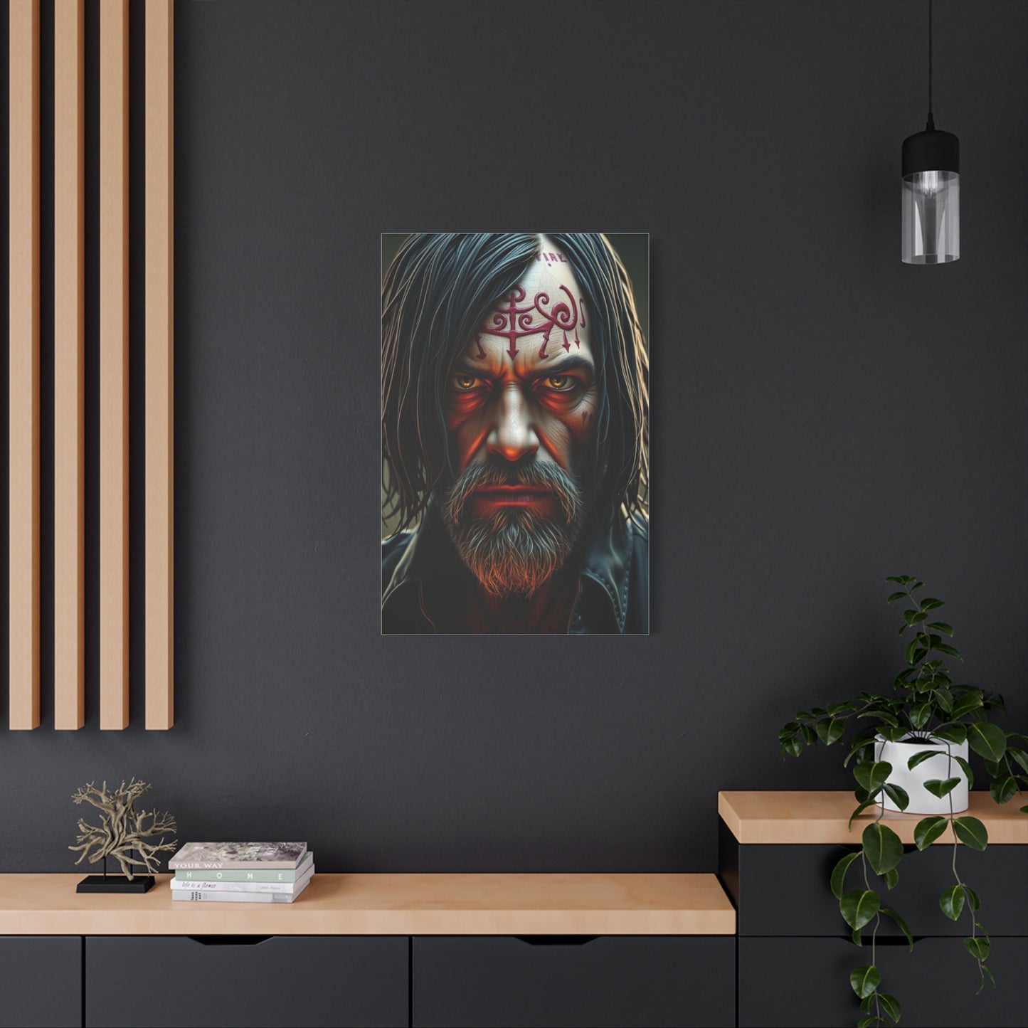 Vision The Walking Dead Characters Art Art Wall Art & Canvas Print