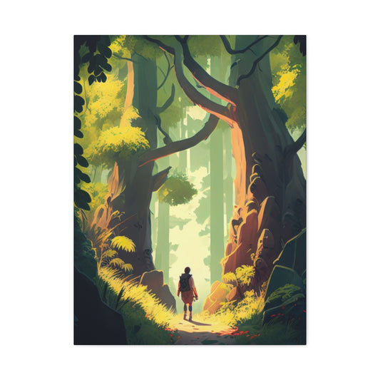 Treading Through Forest Wall Art & Canvas Prints