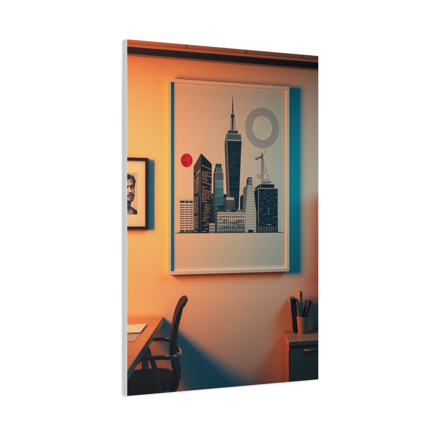 Luxe Bureau Tableau Wall Art & Canvas Print