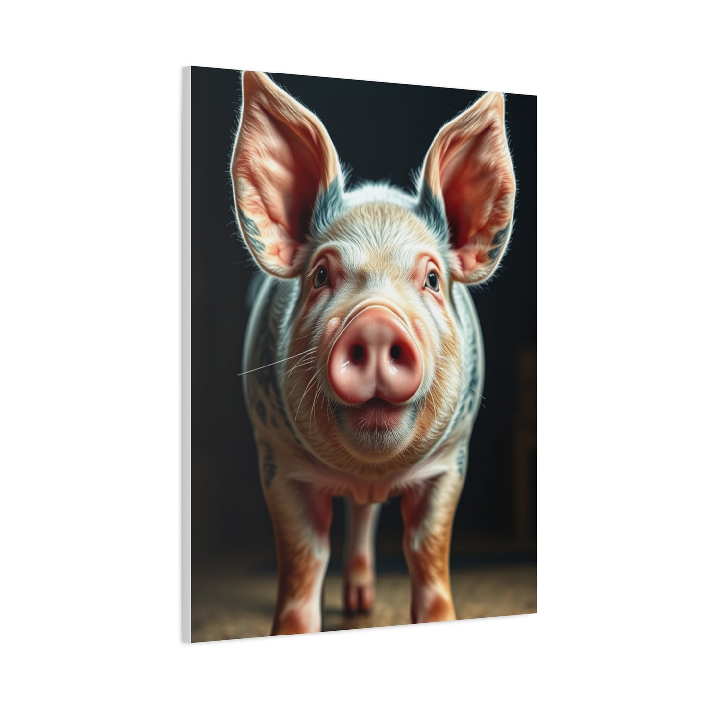 Pig Art Refined Canvas Wall Art & Canvas Print
