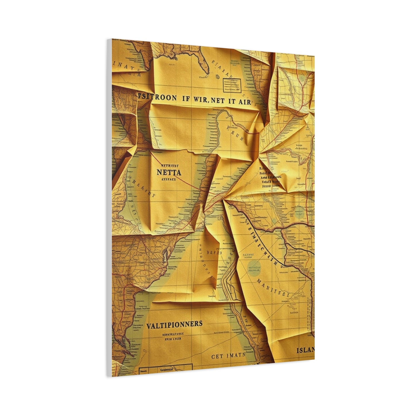 Collection Antique Maps Art Art Wall Art & Canvas Print