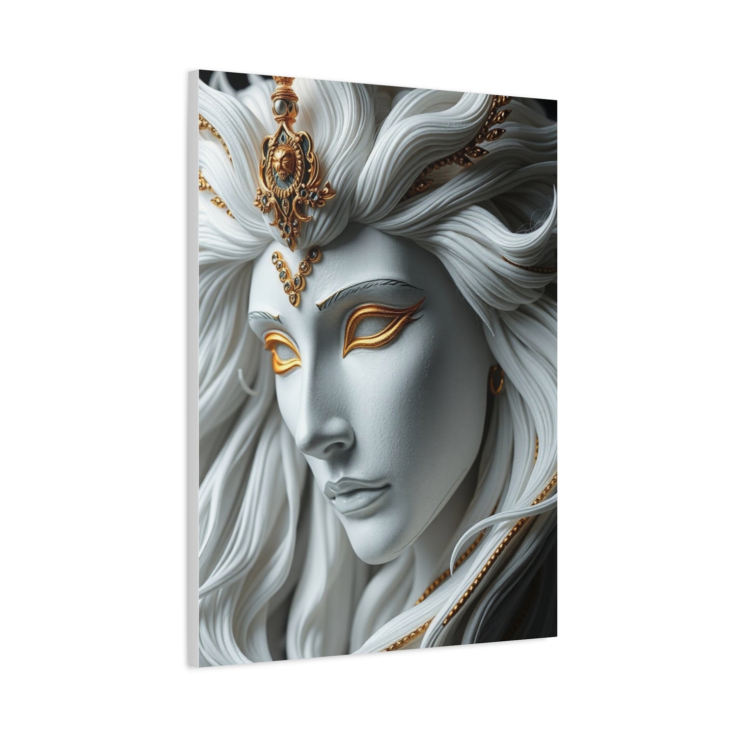 Supreme Black White and Gold Art Collection Wall Art & Canvas Print