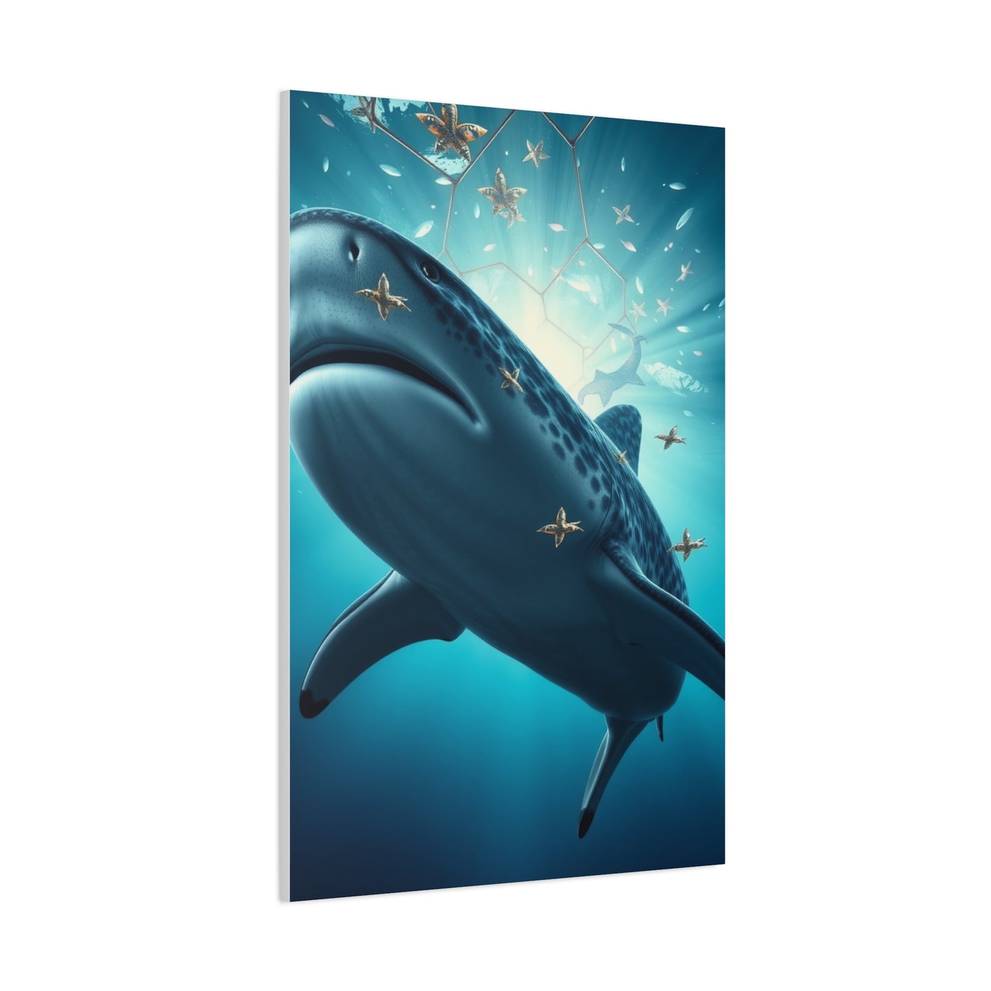 Vision Whale Shark Art Art Wall Art & Canvas Print