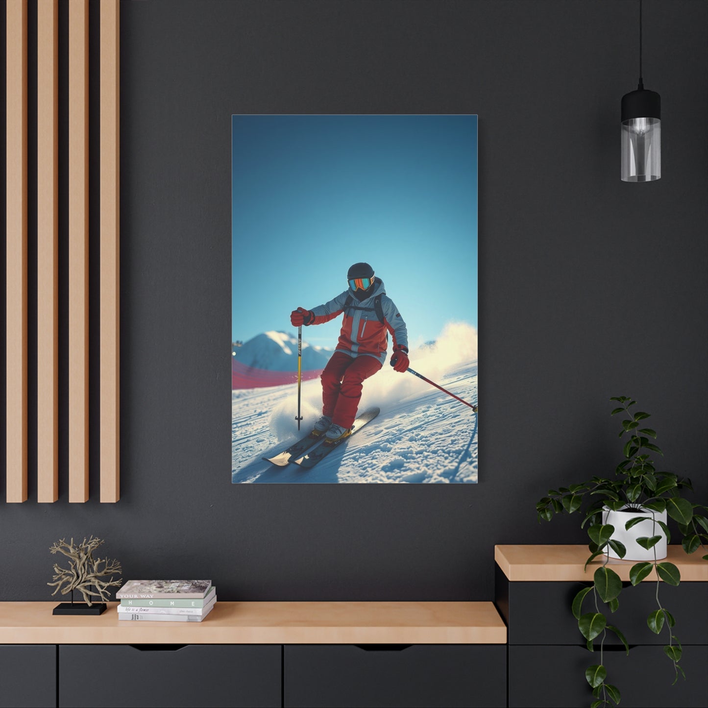 Supreme Skiing Art Collection Wall Art & Canvas Print