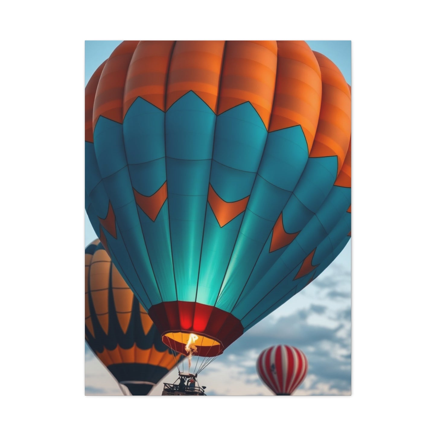 Supreme Hot Air Balloon Art Collection Wall Art & Canvas Print