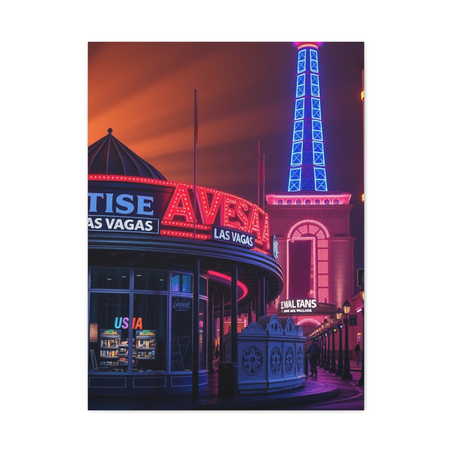 Supreme Las Vagas Art Collection Wall Art & Canvas Print