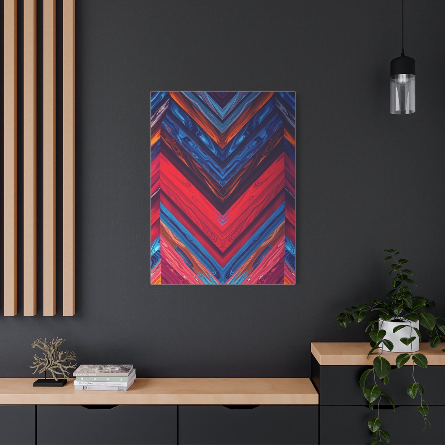 Supreme Chevron Pattern Art Collection Wall Art & Canvas Print