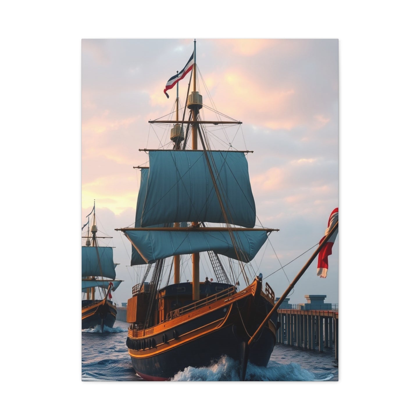 Supreme Ship Art Collection Wall Art & Canvas Print