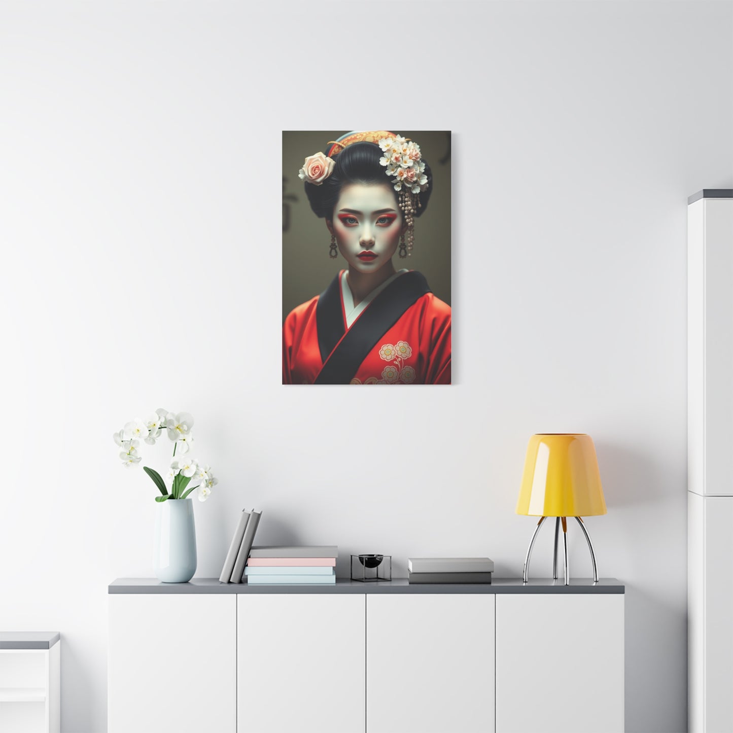 Geisha Art Refined Canvas Wall Art & Canvas Print